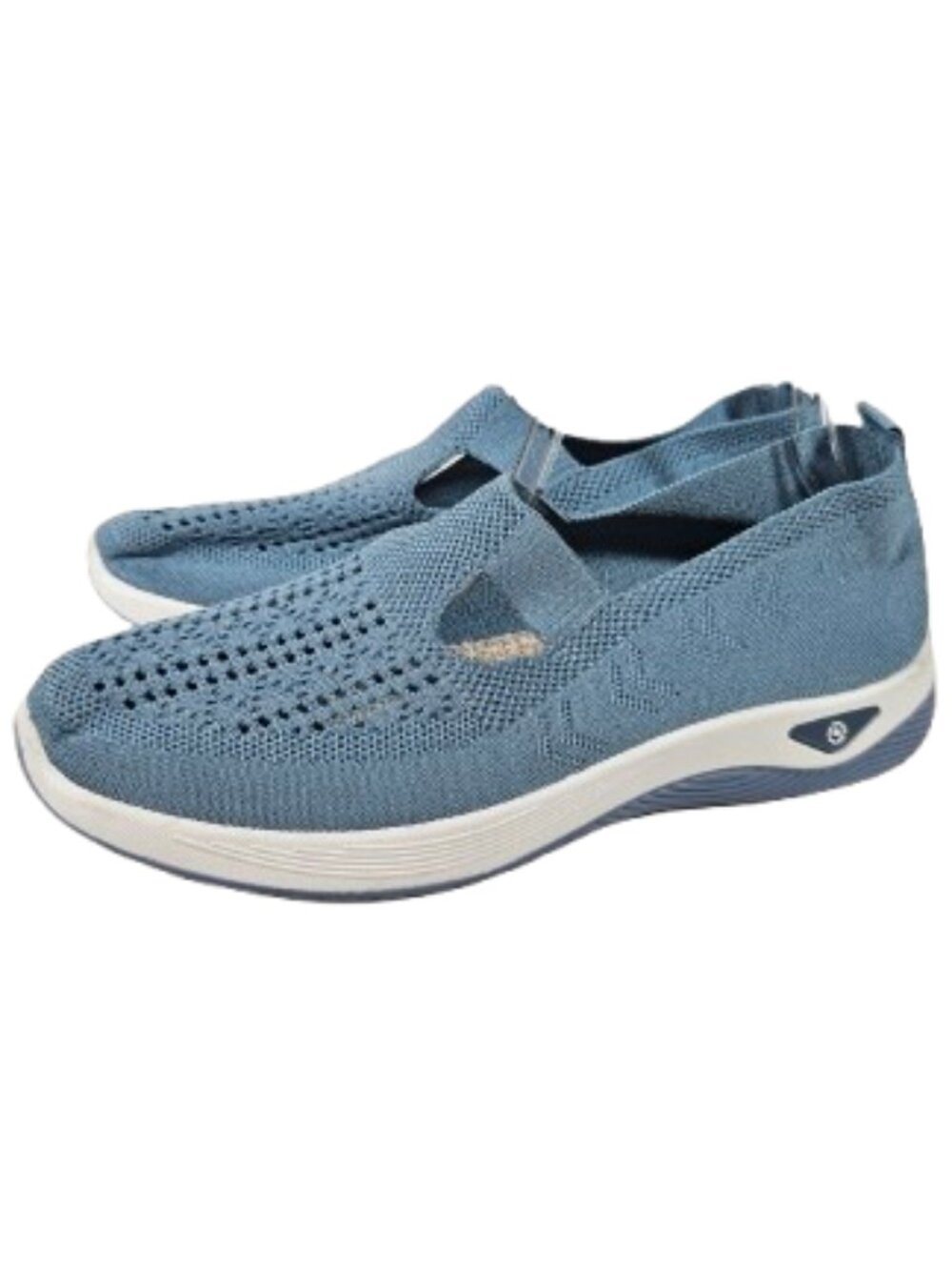 Wiltoo slip on blue shoes women's size 43 US 11 sneakers orthopedic
